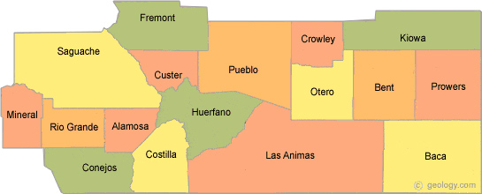 Service Area for Pueblo CIL